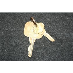 Vintage Hotel Key; Lot of 2