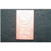 Image 1 : 2012 "Liberty Bust" Copper Ingot; .999 Fine Copper Half Pound