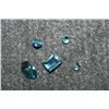 Image 2 : Loose Synthetic Blue Gems; Lot of 5