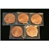 Image 1 : Golden State Mint "1929 $5 Indian Chief Gold Coin" Copper Round; .999 Fine Copper 1 Oz.; Lot of 5