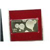 Image 2 : 1983 First Day of Issue 22K Gold Replica Stamp W/Postal Stamp; Ballooning Navigating the Skies
