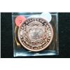 Image 2 : "Liberty Bust" Copper Round; .999 Fine Copper 1 Oz.