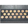 Image 2 : 2008 US Presidential $1 Coin Set; Philadelphia, Denver, Proof & Satin Finish; Lot of 20