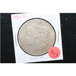1921-S Silver Morgan $1