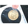 Image 1 : 1854 Indian Princess $3 Gold Coin; Repaired; Removed From Jewelry