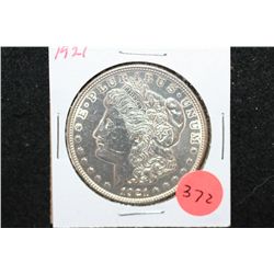 1921 Silver Morgan $1