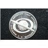 Image 1 : America In Space Sterling Silver Round; America's First Successful Satellite; Explorer I launched by