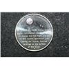 Image 2 : America In Space Sterling Silver Round; America's First 3-Man Flight; Apollo 7 piloted by Walter Sch