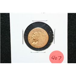 1908 Indian Chief $2 1/2 Gold Coin