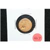 Image 1 : 1908 Indian Chief $2 1/2 Gold Coin
