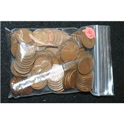 Lincoln Wheat Back Penny; Various Dates & Conditions; Lot of 100