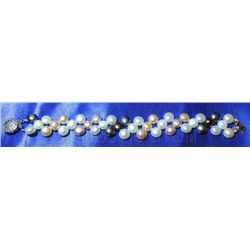 7 Inch Siopao Pearl Bracelet White-Peach-Lavender-Black