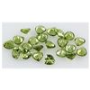 Image 1 : Peridot 5.69 ctw Loose Gemstone 4x4mm Pear Cut