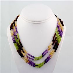 332.5ctw Multi Color Tourmaline Silver Sets