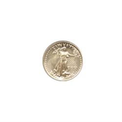 One-Tenth Ounce 2001 US American Gold Eagle Uncirculate