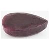 Image 1 : Ruby 485ct Loose Gemstone 55x30mm Pear Cut