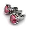 Image 1 : Garnet 2.00ctw Earring 14kt White Gold