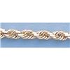 Image 1 : Pure Gold 16" 14k Gold-Yellow 4.0mm D/C Rope Chain