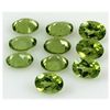 Image 1 : Peridot 12.65 ctw Loose Gemstone 6x8mm Oval Cut