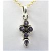 Image 1 : 17.ctw Amethyst Silver Pendant