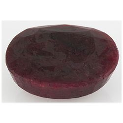 Ruby 276.5ct Loose Gemstone 40x30mm Oval Cut