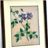 Image 1 : 2D Flower Natural Gemstone Painting size 13.5in.x16.5in