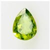 Image 2 : Peridot 18.48 ctw Loose Gemstone 10x8mm Pear Cut