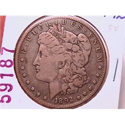 1892-O Morgan Dollar F12