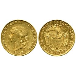 Popayan, Colombia, 10 pesos, 1859.