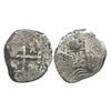 Image 1 : Potosi, Bolivia, cob 4 reales, 1740(M or P).