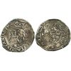 Image 1 : Lima, Peru, cob 1/2 real, Philip II, assayer Diego de la Torre, * below, dot-D to right of monogram.