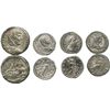 Image 1 : Lot of 4 Roman Empire silver coins: 3 denarii of Julia Augusta / Livia (14 AD), Trajan (98-117 AD) a
