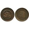 Image 1 : Buenos Aires, Argentina (National Bank), copper 10 decimos, 1830.