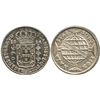 Image 1 : Brazil (Bahia mint), 960 reis, 1814-B, struck over a Mexico City, Mexico, bust 8 reales of Charles I
