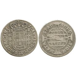 Brazil (Bahia mint), 640 reis, 1808-B.