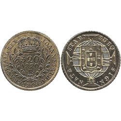 Brazil (Rio mint), 320 reis, 1820-R.