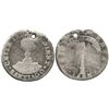 Image 1 : Santiago, Chile, "volcano" 1/2 real, 1833I, medal alignment.