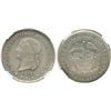 Image 1 : Bogota, Colombia, 5 decimos, 1871, encapsulated NGC XF 45.