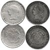 Image 1 : Lot of 2 Medellin, Colombia, 5 decimos: 1875 (upside-down B in O of ESTADOS) and 1876.