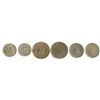 Image 1 : Lot of 3 miscellaneous Colombian minors: silver 2-1/2 centavos 1878 Bogota; nickel 2-1/2 centavos 18