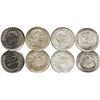 Image 1 : Lot of 4 Bogota, Colombia, 20 centavos of different types: 1897, 1942 (no B) 