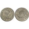 Image 1 : Costa Rica, 1/2 real, Type VI "lion" countermark (1849-57) on Central American Republic 1/2R 1848JB.
