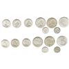 Image 1 : Lot of 8 Ecuador silver minors: 2 sucres, 1928, 1930 and 1944; 1 sucres, 1928, 1930 and 1934; 50 cen