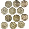 Image 1 : Lot of 6 Guatemala 25 centavos: 1925 (2), 1926, 1943, 1958 and 1964.