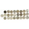 Image 1 : Large lot of 25 Guatemala 10 centavos: 1925, 1929 (2), 1932, 1933 (2), 1934, 1945 (3), 1947 (2), 194