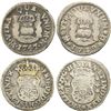 Image 1 : Lot of 2 Mexico City, Mexico, pillar 1/2R: Philip V, 1739MF; and Ferdinand VI, 1747M.