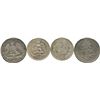 Image 1 : Lot of 2 Mexican 50 centavos of two different types: Guanajuato 1874S and Mexico City 1935.
