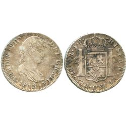 Lima, Peru, bust 4 reales, Ferdinand VII, 1813JP.