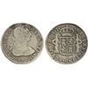 Image 1 : Lima, Peru, bust 2 reales, Charles IV transitional (bust of Charles III, ordinal IV), 1790IJ.