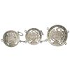 Image 1 : Jewelry item made of three small Peruvian coins (1/5 sol 1896 and 1 dinero 1903 and 1913) that were 